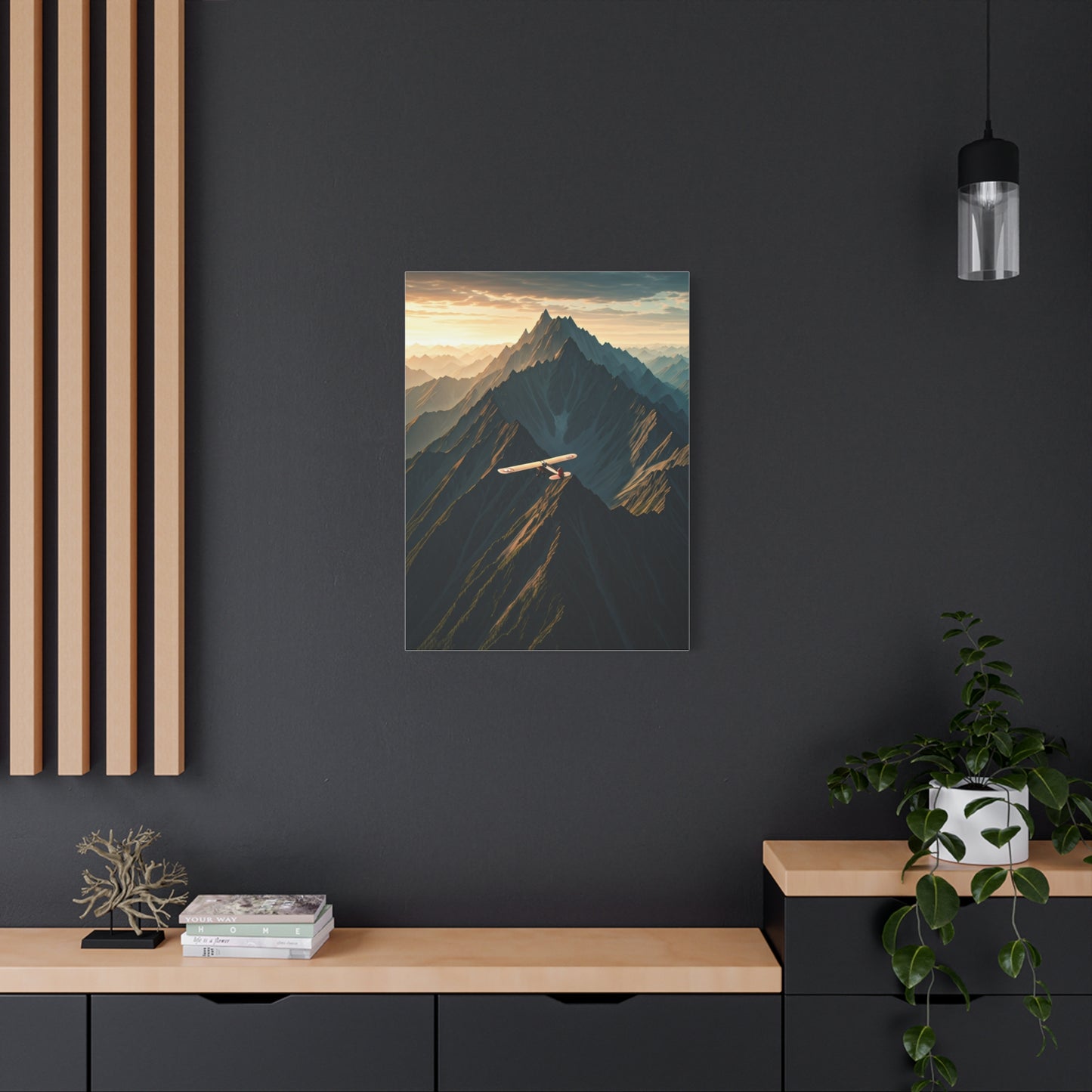 Mountain Ridge Flight Passage Wall Art & Canvas Prints