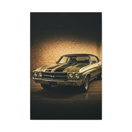 Chevrolet Chevelle SS Classic Americana Wall Art & Canvas Prints