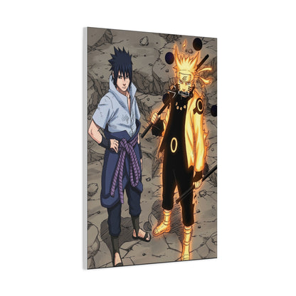 Naruto & Sasuke Six Paths Poster Wall Art & Canvas Print