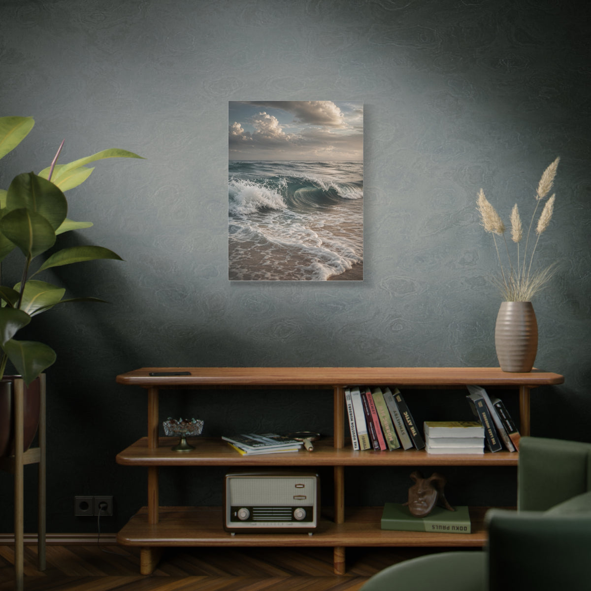 Rolling Shoreline Ocean Curl Wall Art & Canvas Print