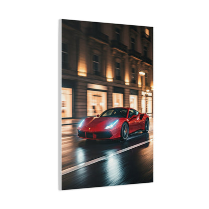 Ferrari 488 GTB City Boulevard Elegance Wall Art & Canvas Prints