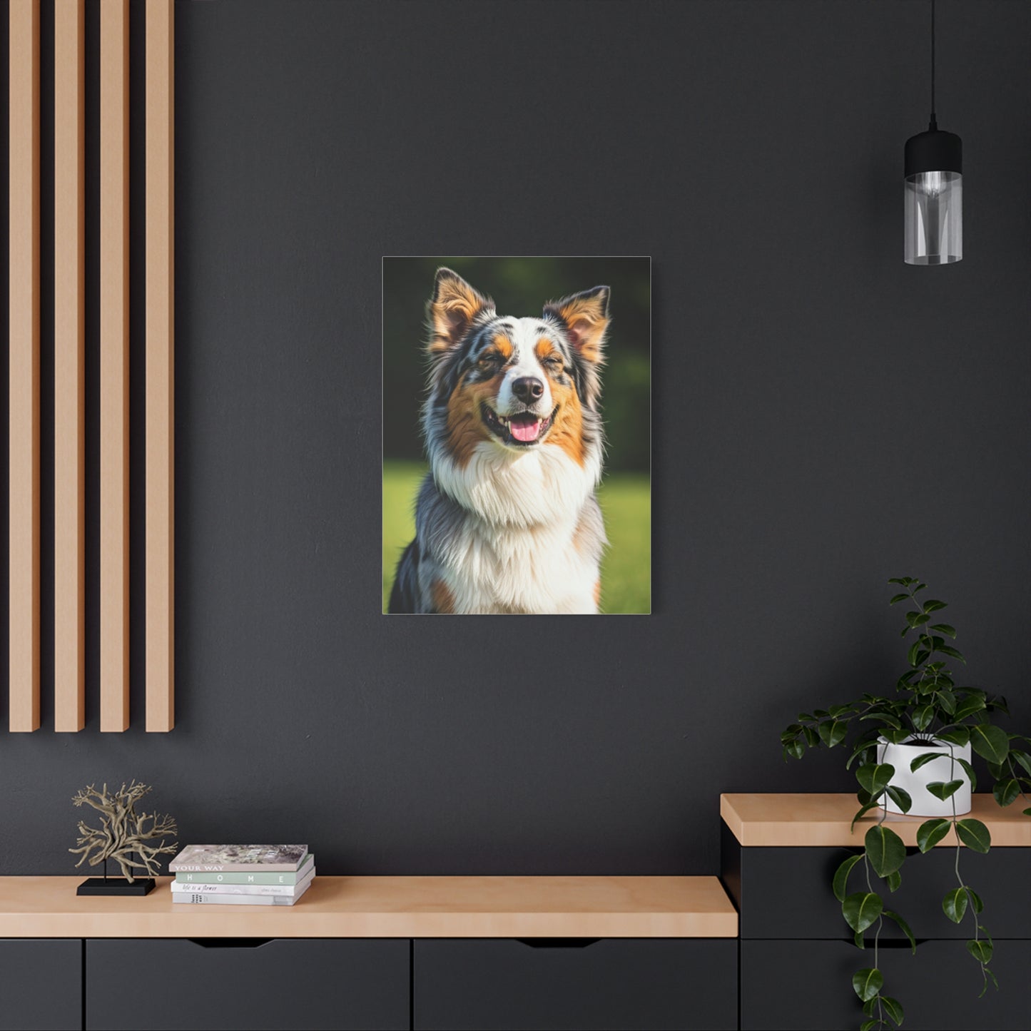 Bright Meadow Aussie Smile Wall Art & Canvas Print