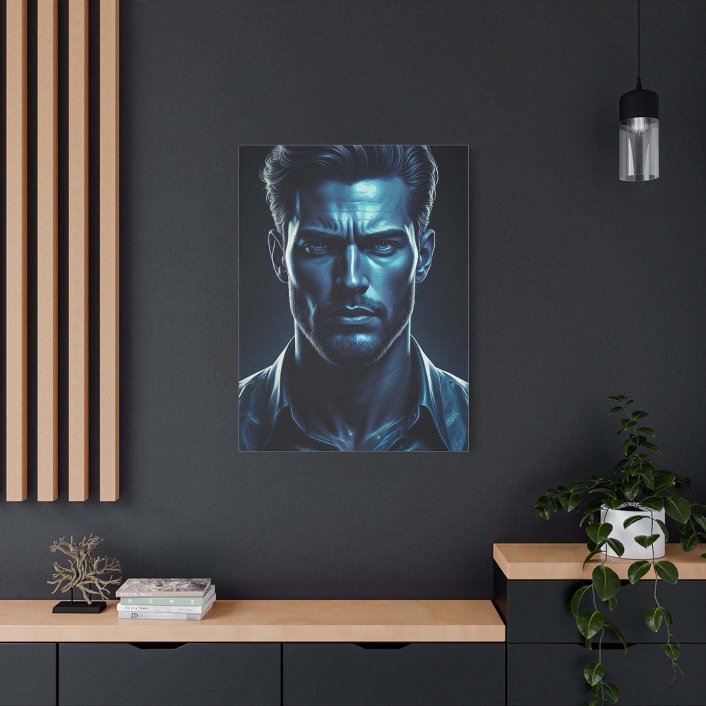 Midnight Resolve Portrait Wall Art & Canvas Prints
