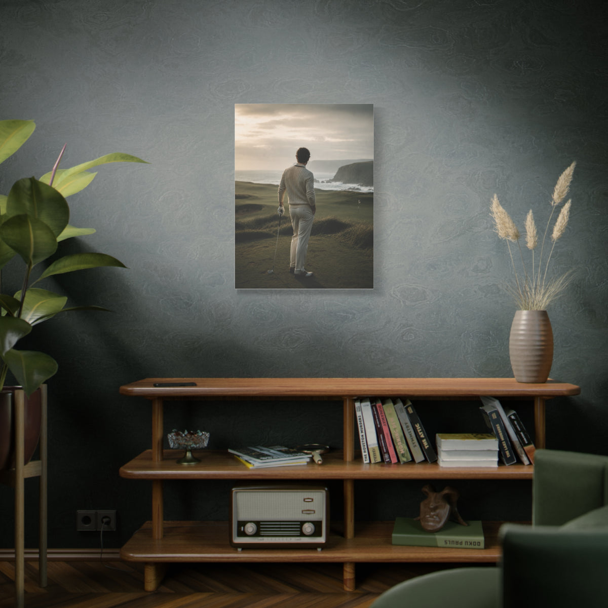 Old Money Coastal Golf Sports Wall Art & Canvas Print