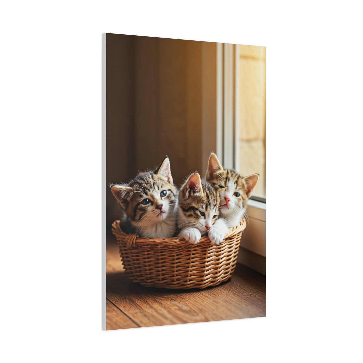 Basket of Kittens Wall Art & Canvas Prints