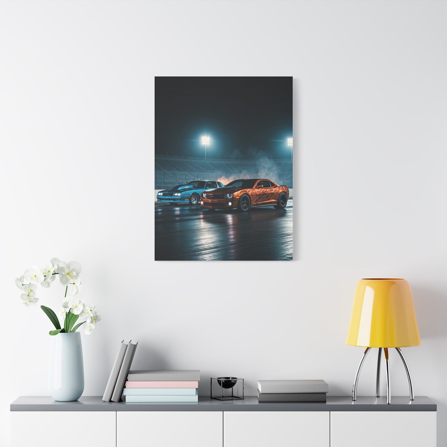 Modern Muscle vs Big Block Legend Wall Art & Canvas Prints