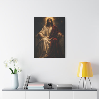 Christ the King Radiant Throne Wall Art & Canvas Print