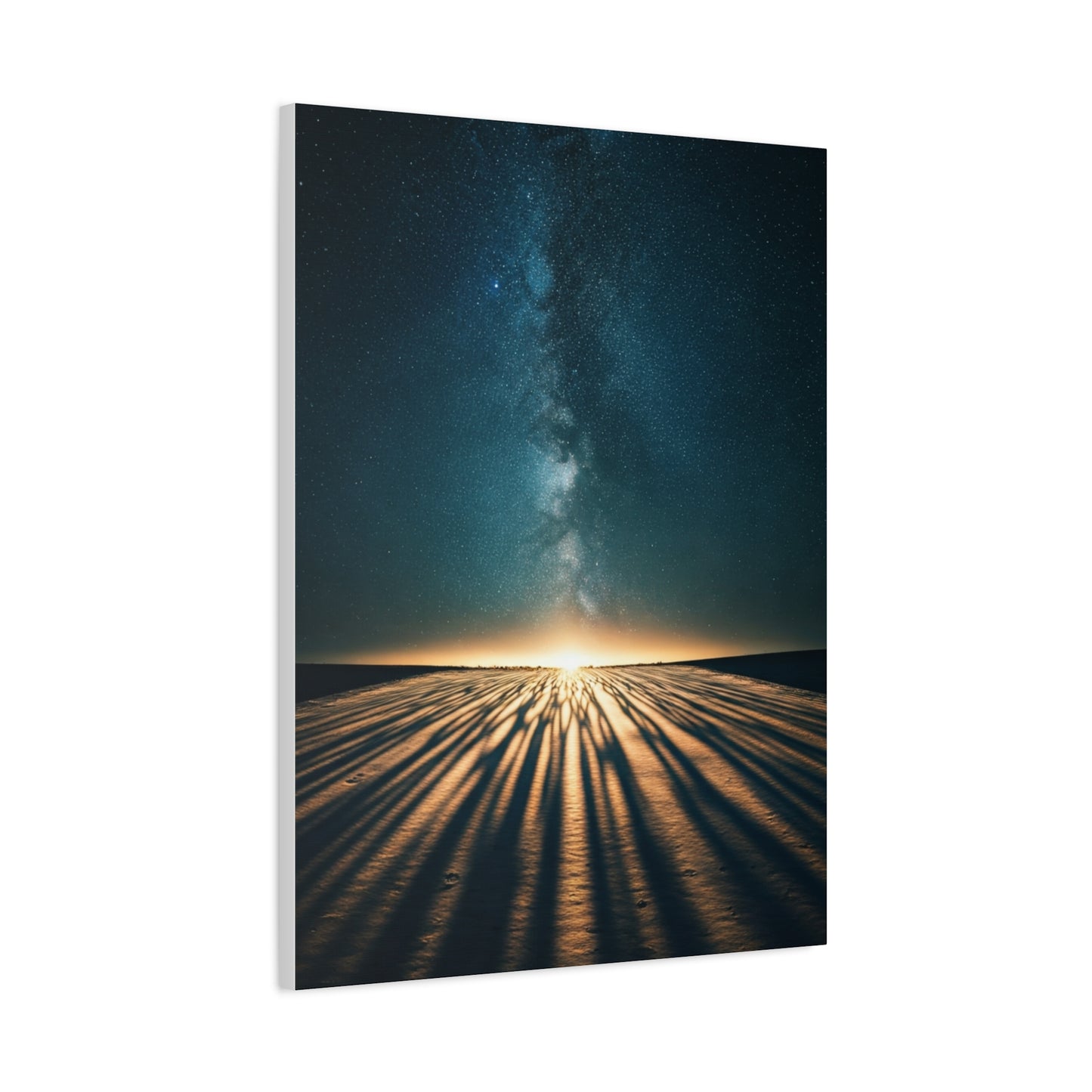 Milky Way Horizon Glow Wall Art & Canvas Prints