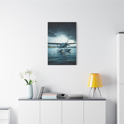Seaplane Landing on Calm Waters Wall Art & Canvas Prints