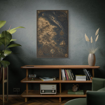 Antique Celestial Cartography Map Wall Art & Canvas Print