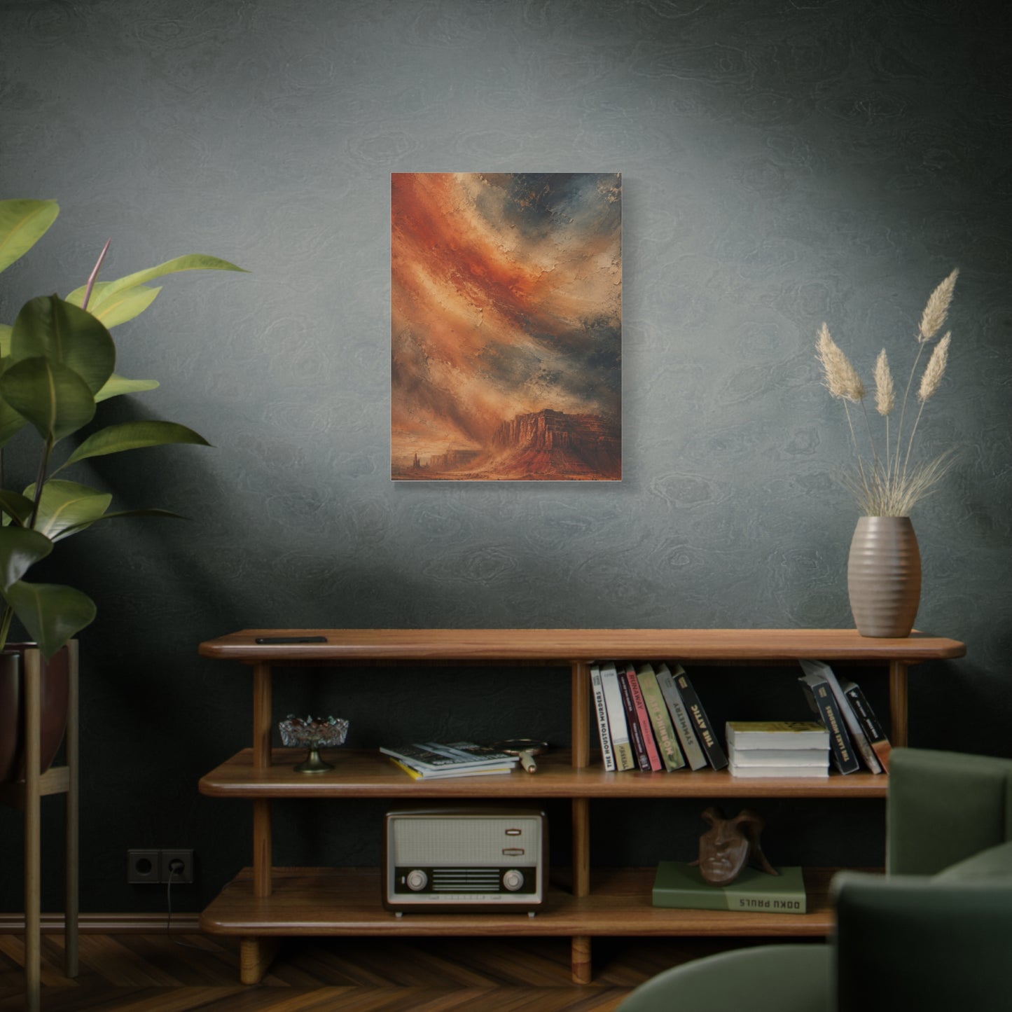 Dust Storm Mesa Abstract Wall Art & Canvas Print