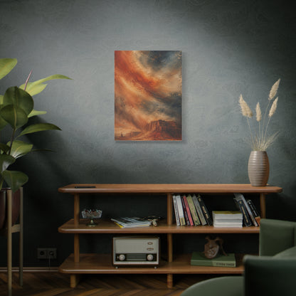 Dust Storm Mesa Abstract Wall Art & Canvas Print