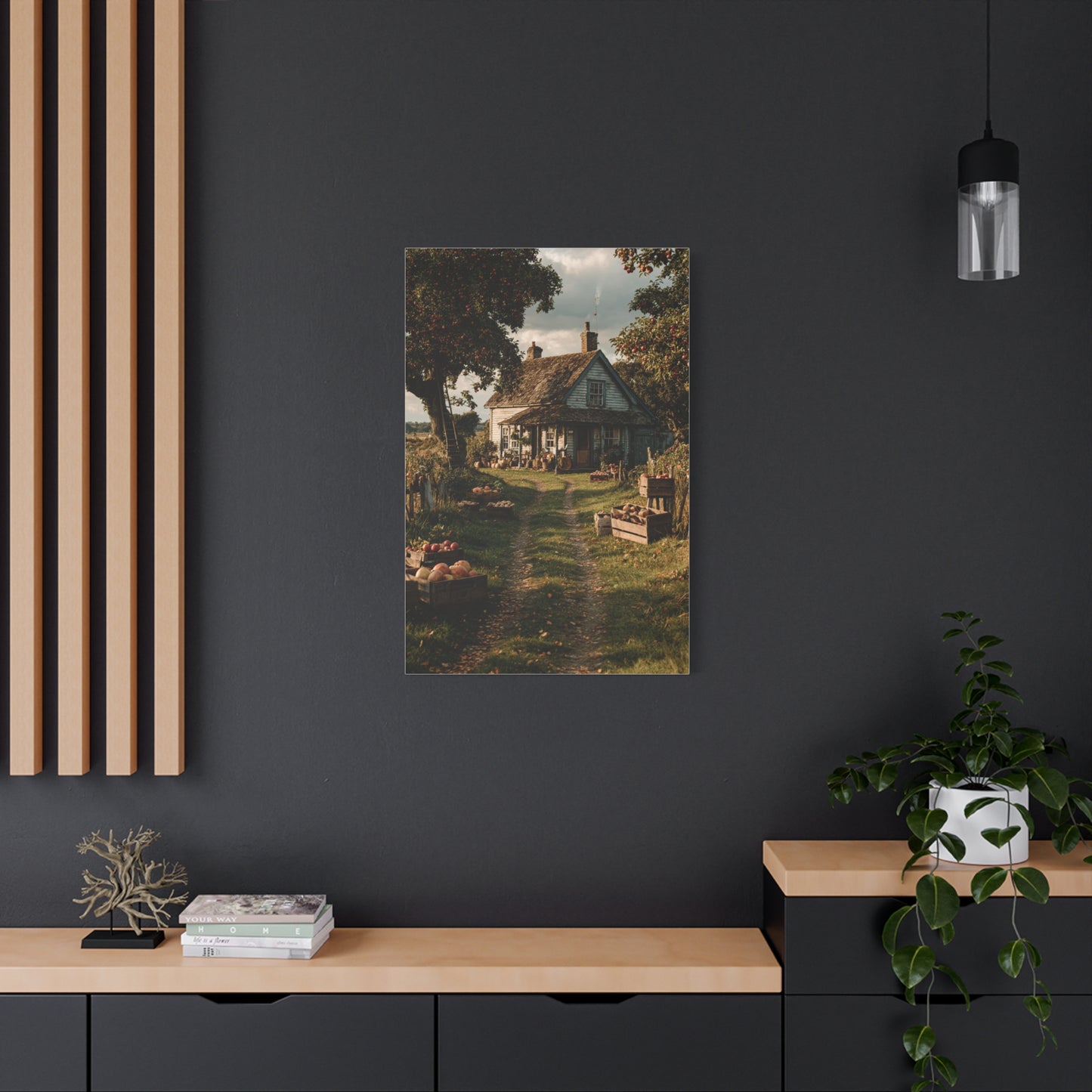 Autumn Orchard Farmhouse Harvest Wall Art & Canvas Print