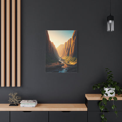 Canyon Light Passage Landscape Wall Art & Canvas Prints