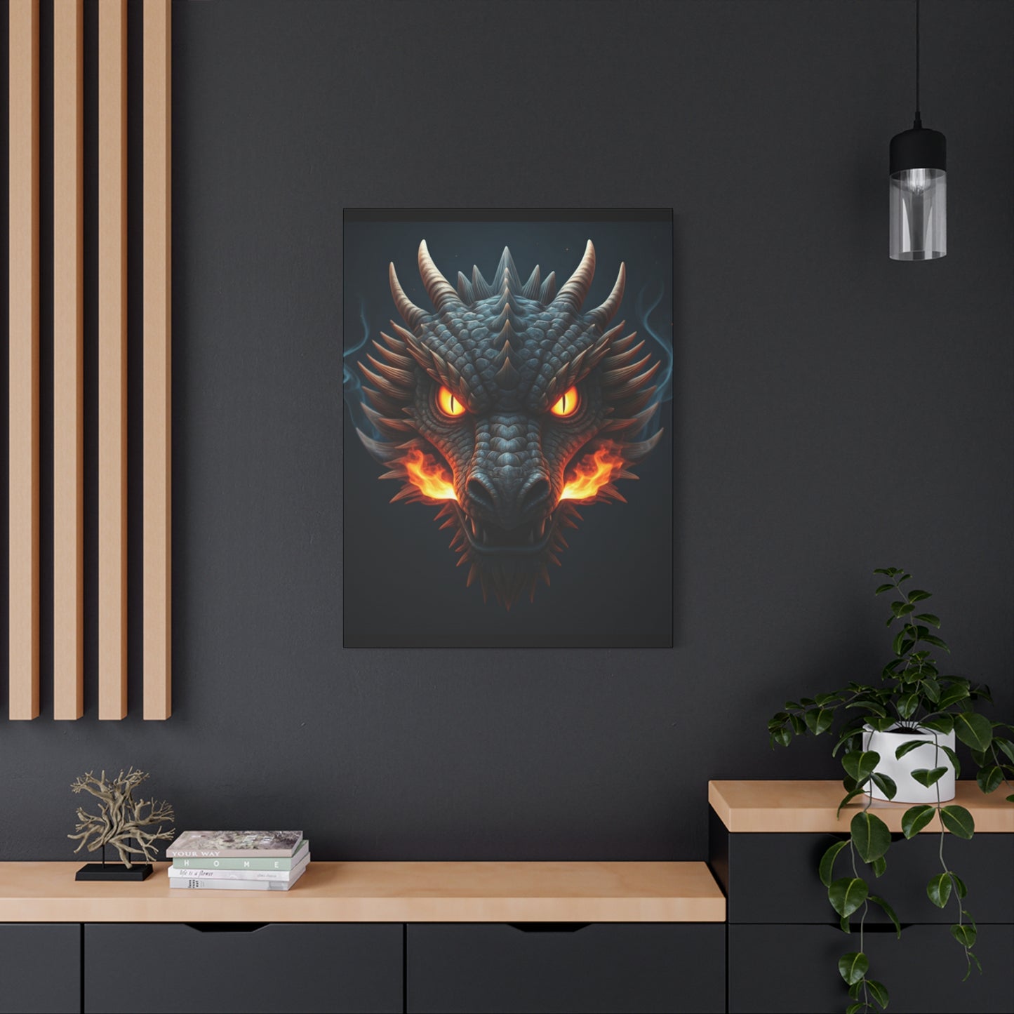 Emberborn Dragon Wrath Wall Art & Canvas Print