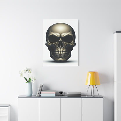 Classic Metallic Skull Wall Art & Canvas Prints
