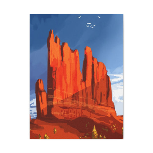 Abstract Arizona Canyon Mountain Wall Art & Canvas Prints