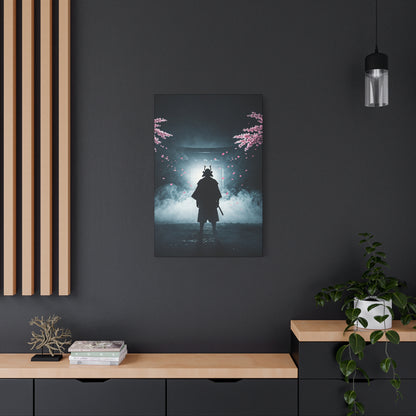 Samurai at the Torii Gate Wall Art & Canvas Prints