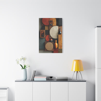 Modernist Still Life Geometry Wall Art & Canvas Print