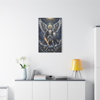 St. Michael the Archangel Celestial Warrior Wall Art & Canvas Print