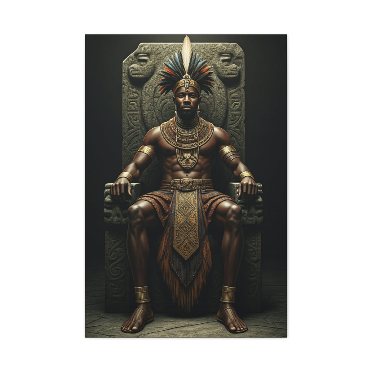 Throne of the Tribal King Wall Art & Canvas Prints