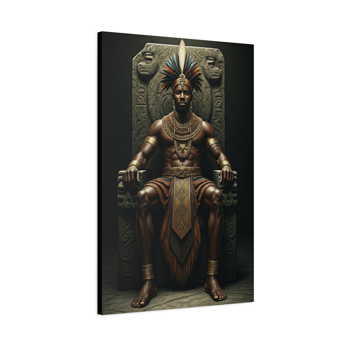 Throne of the Tribal King Wall Art & Canvas Prints