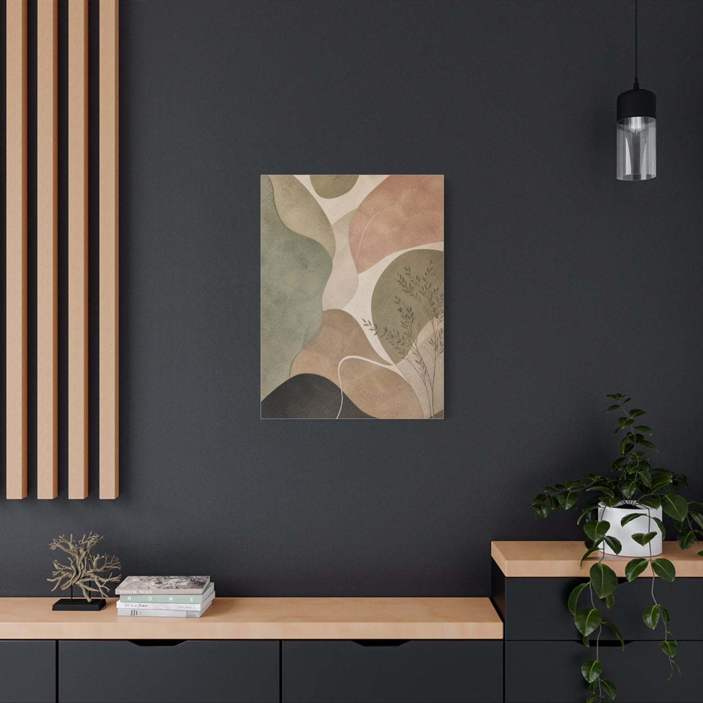 Biomorphic Organic Abstract Wall Art & Canvas Print