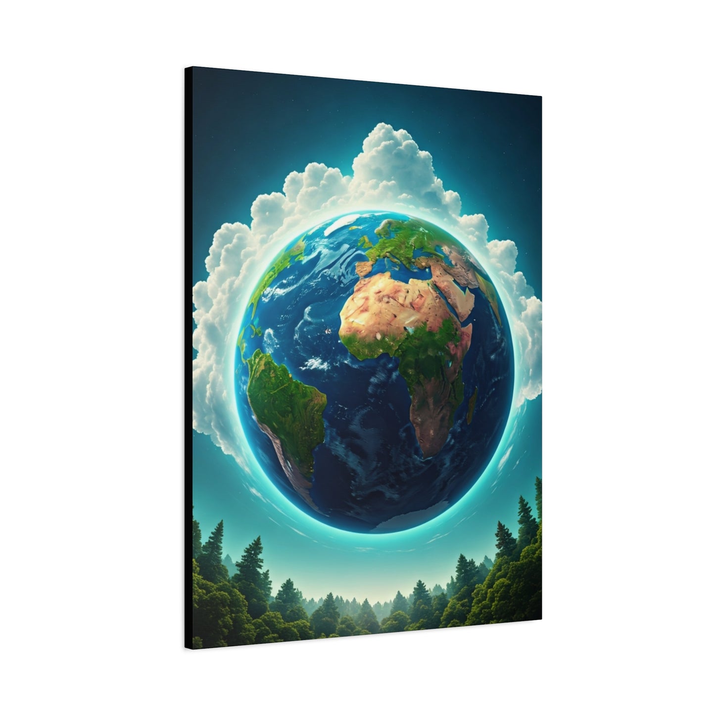Earth Embraced by Nature Wall Art & Canvas Prints