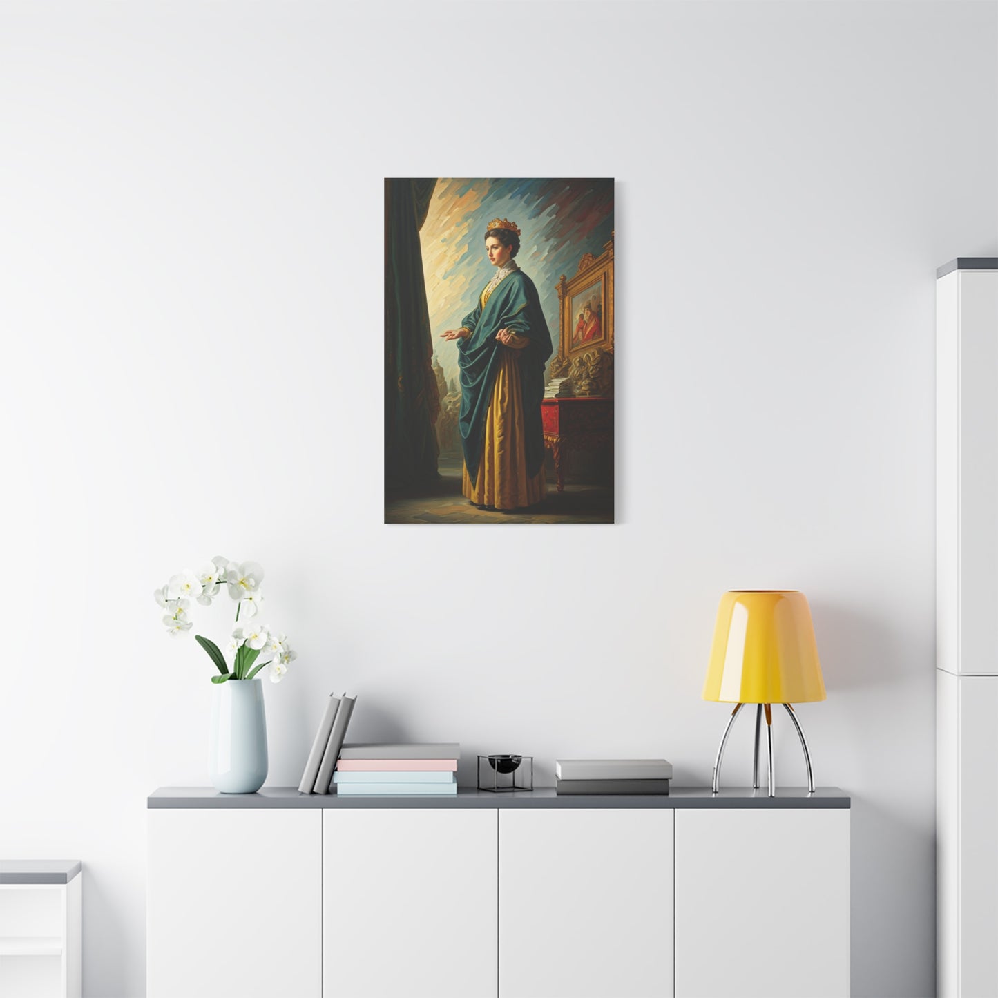 Regal Portrait of a Noblewoman Wall Art & Canvas Prints