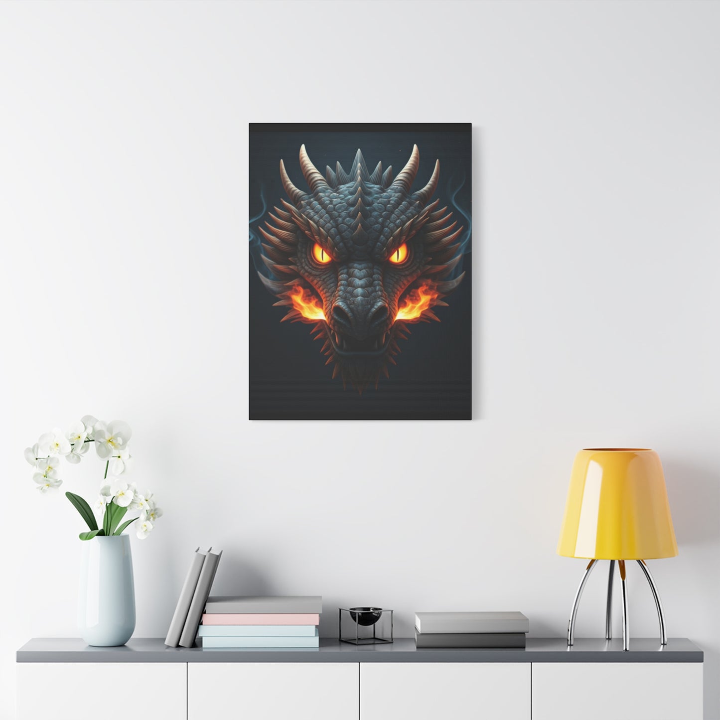 Emberborn Dragon Wrath Wall Art & Canvas Print
