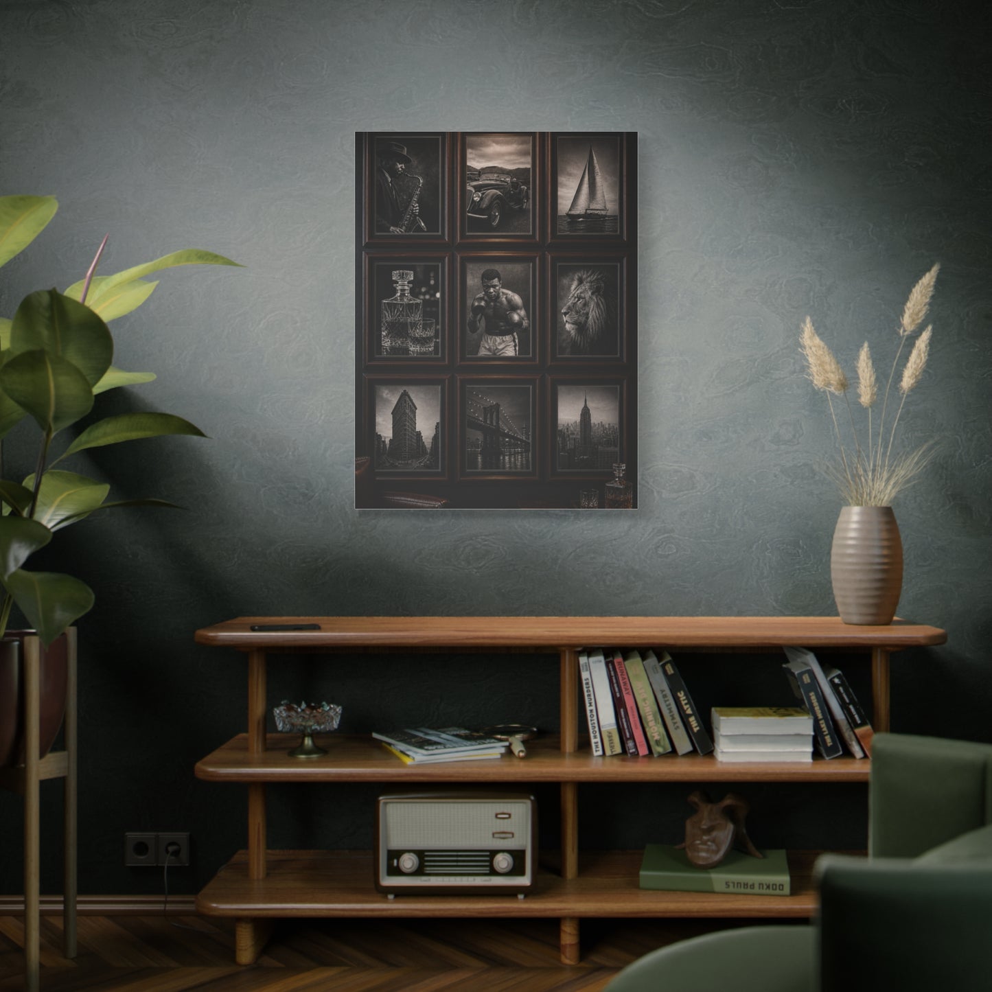 Executive Lounge Gallery Grid Wall Art & Canvas Print