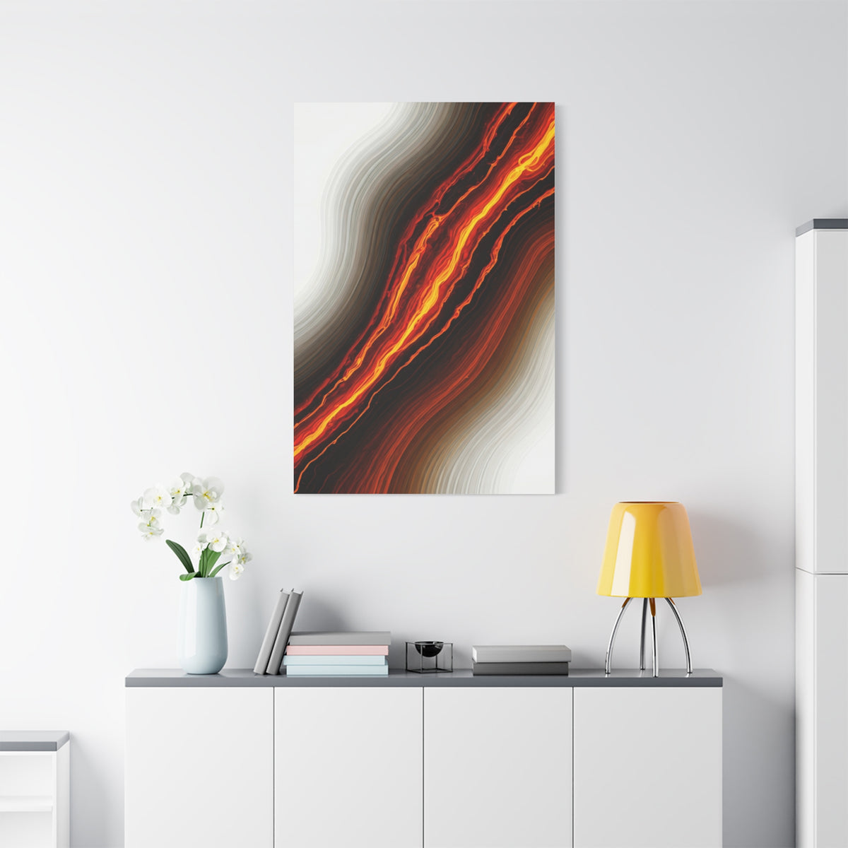 Molten Flow Abstract Wall Art & Canvas Prints