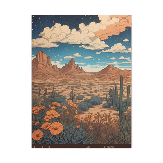 Abstract Arizona Desert Wall Art & Canvas Prints