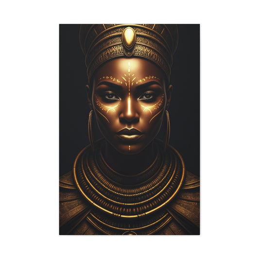 Sacred Queen of Gold Wall Art & Canvas Prints