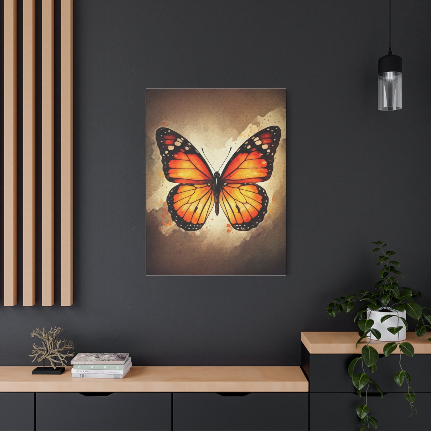 Classic Monarch Butterfly Portrait Wall Art & Canvas Prints
