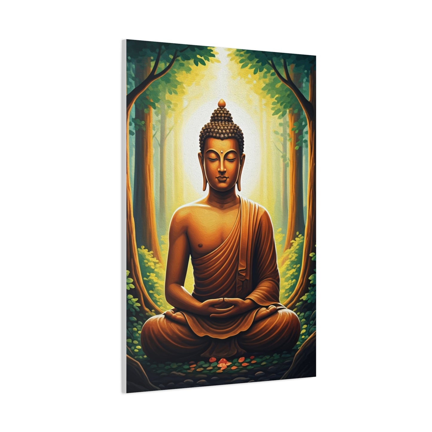 Enlightened Meditation Buddha Wall Art & Canvas Prints