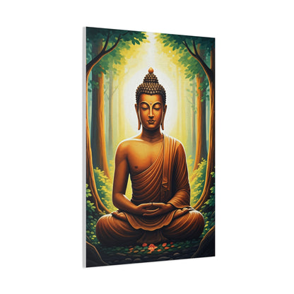 Enlightened Meditation Buddha Wall Art & Canvas Prints