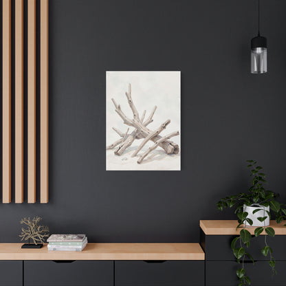 Weathered Driftwood Sculpture Wall Art & Canvas Prints