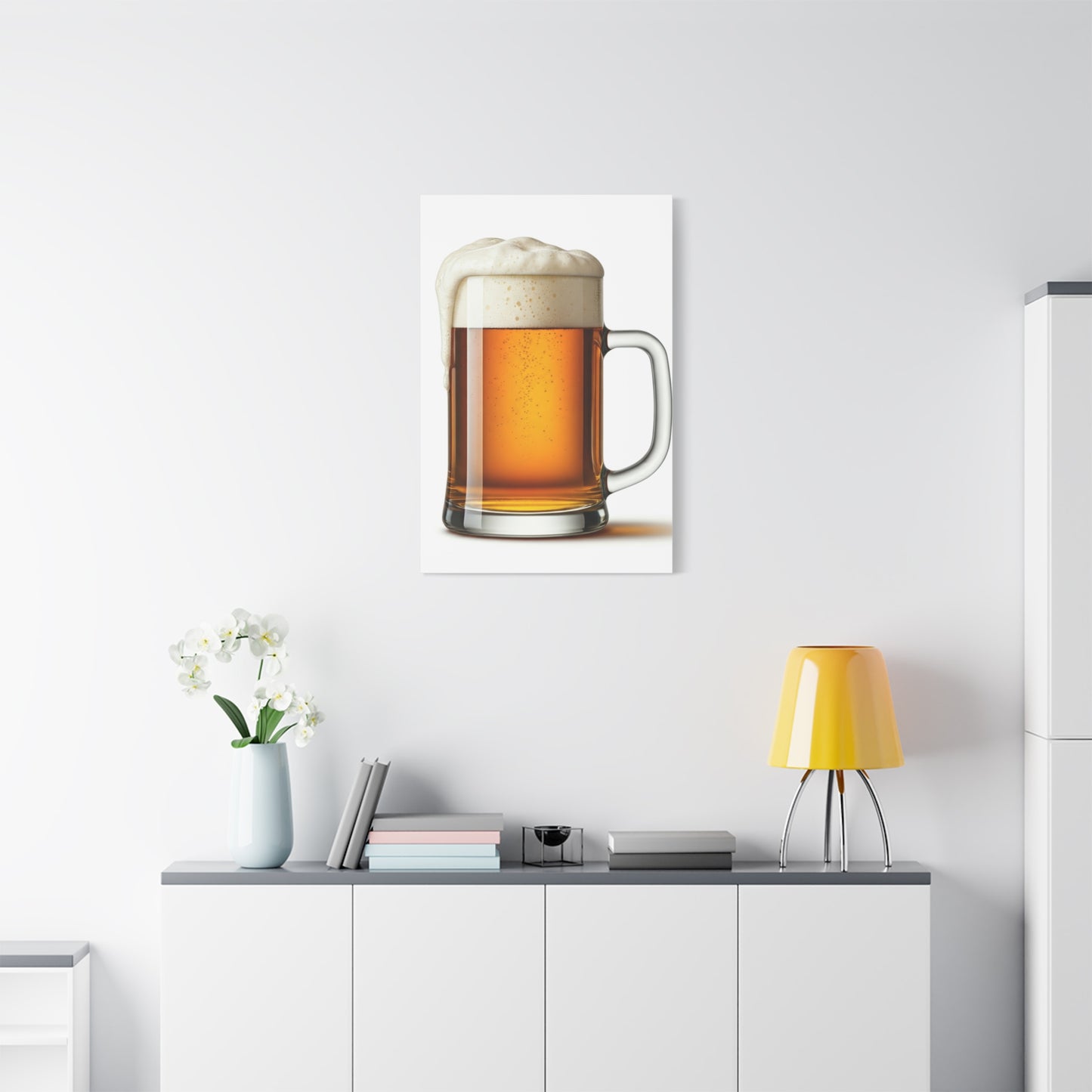 Amber Foam Classic Wall Art & Canvas Print