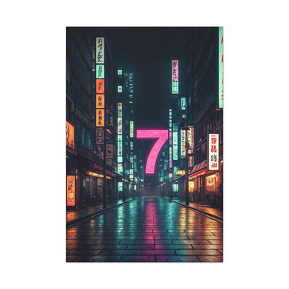 Neon City Seven Wall Art & Canvas Prints