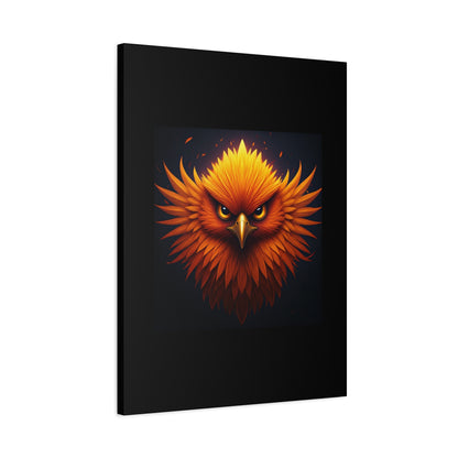 Ember Crown Phoenix Wall Art & Canvas Print