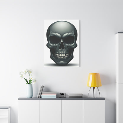 Steel Skull Essence Wall Art & Canvas Print
