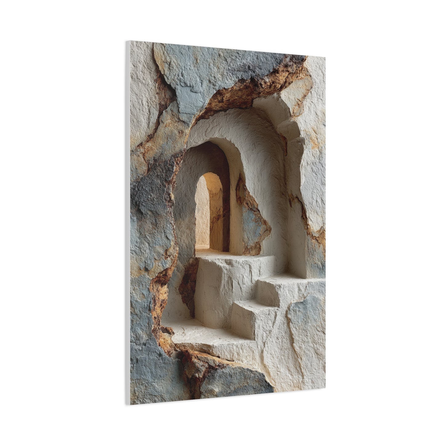Wabi-Sabi Architectural Arch Wall Art & Canvas Print