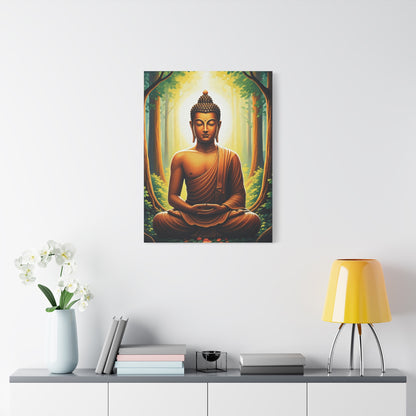 Enlightened Meditation Buddha Wall Art & Canvas Prints