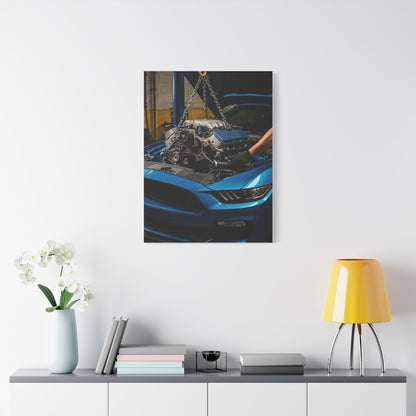 Ford Mustang Shelby GT350 Performance Build Workshop Wall Art & Canvas Prints