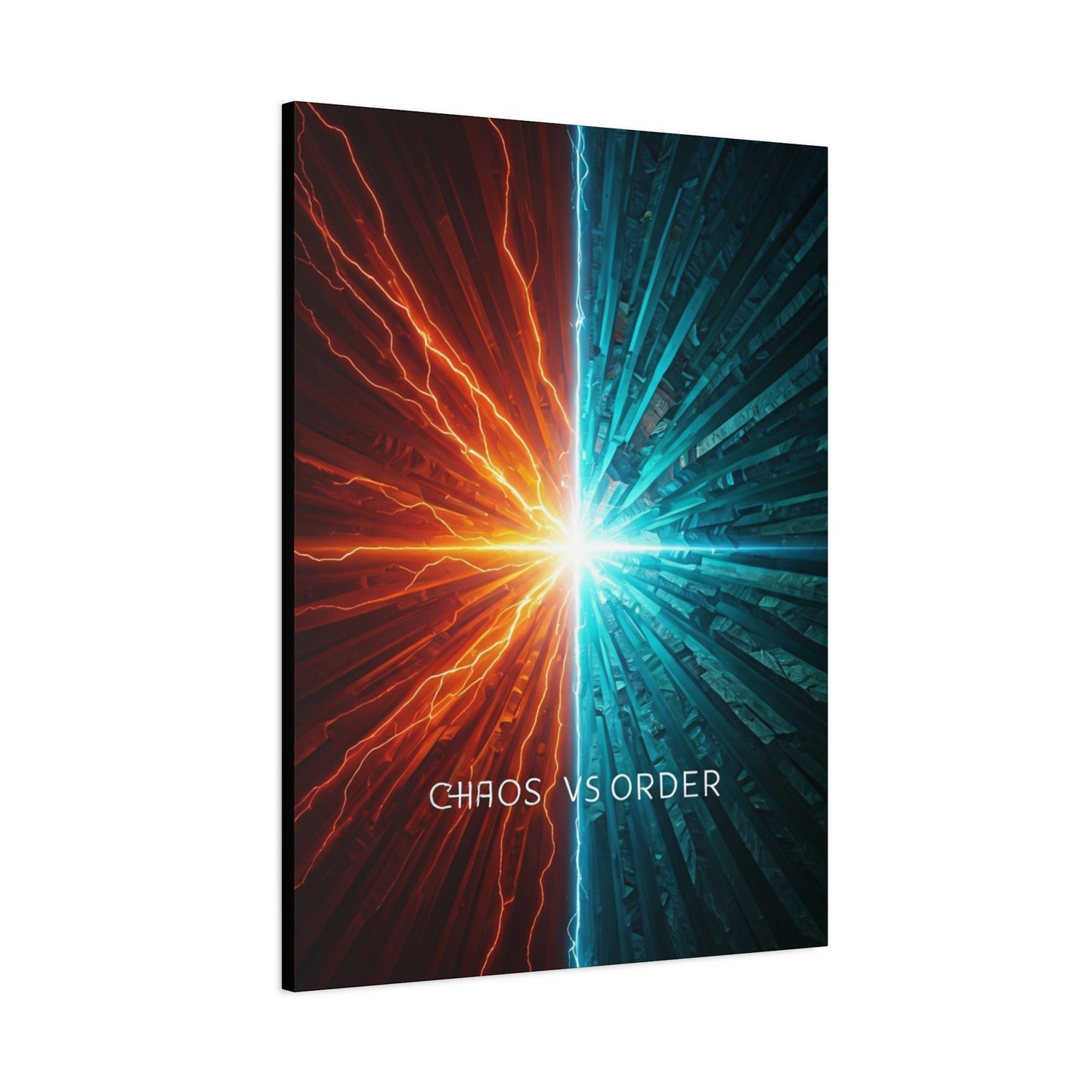 Chaos Versus Order Wall Art & Canvas Prints