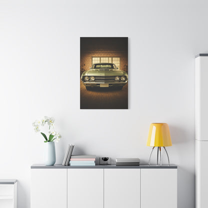 Ford Torino Cobra Vintage Barn Garage Wall Art & Canvas Prints