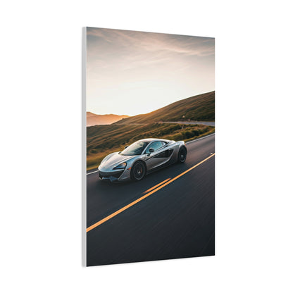 McLaren 570GT Cinematic Mountain Pass Wall Art & Canvas Prints
