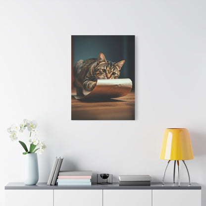 Curious Cat Moment Wall Art & Canvas Prints