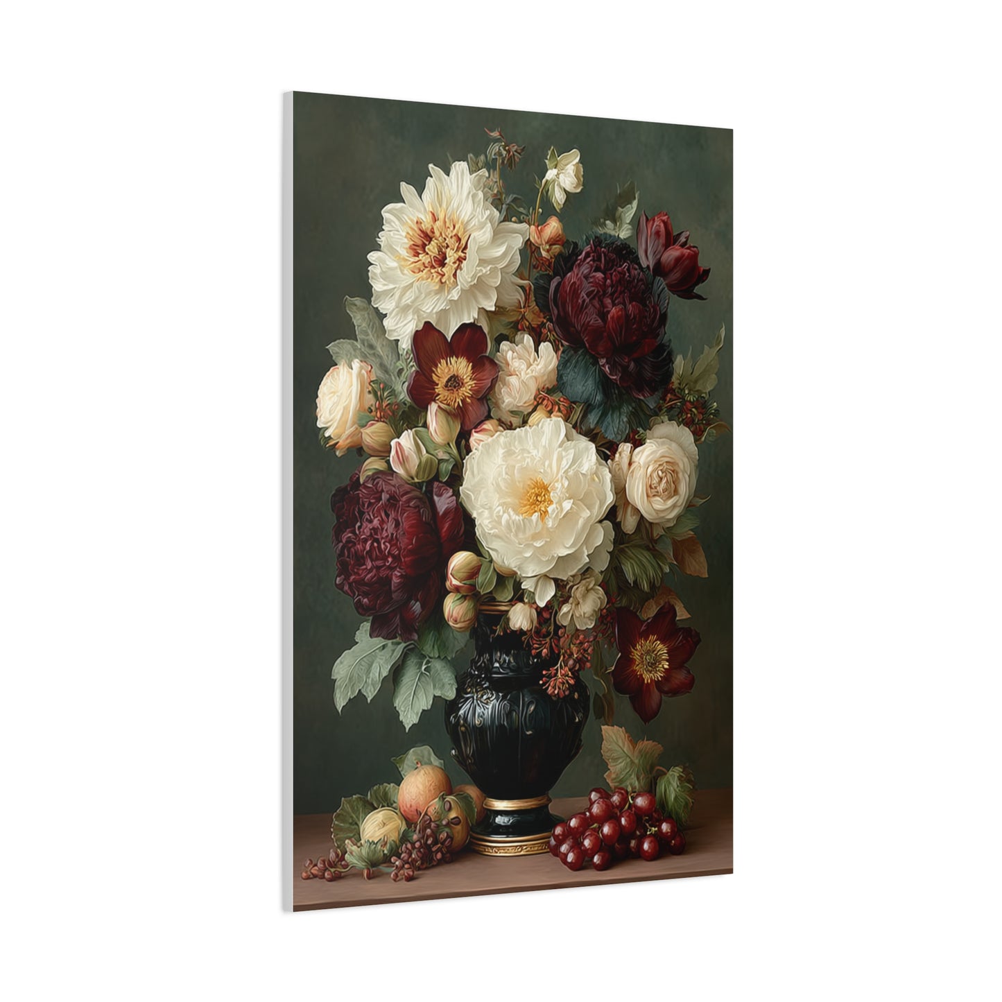 Classic Floral Still Life Elegance Wall Art & Canvas Print